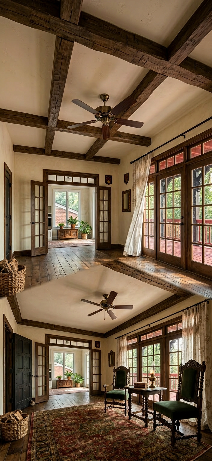 Tudor Family Room