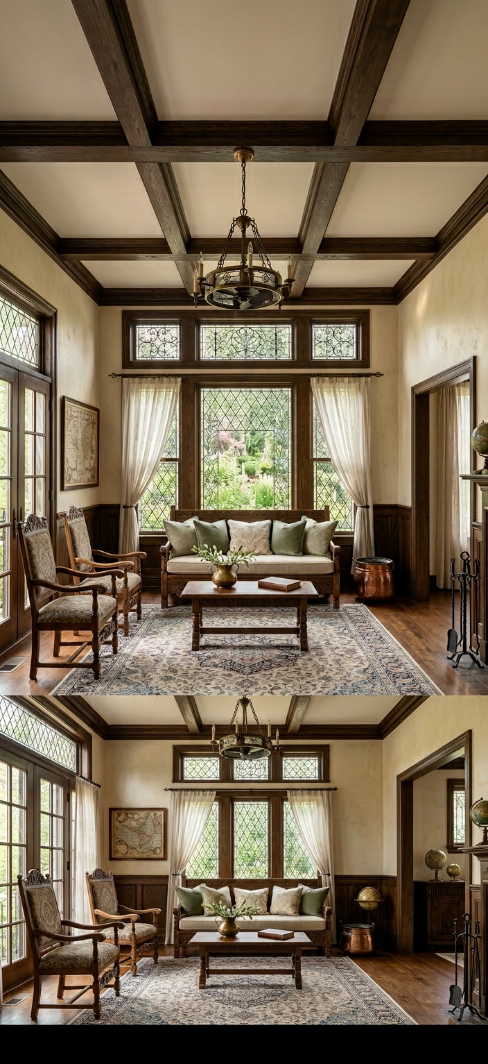 Tudor Family Room