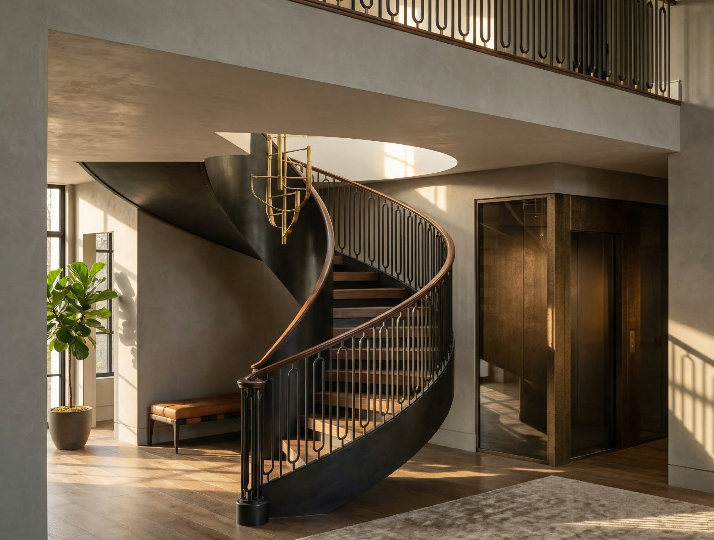 Urban Contemporary Staircase