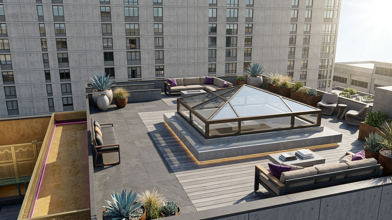 Urban Modern Outdoor Patio