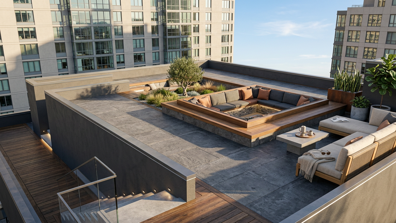 Urban Modern Outdoor Patio