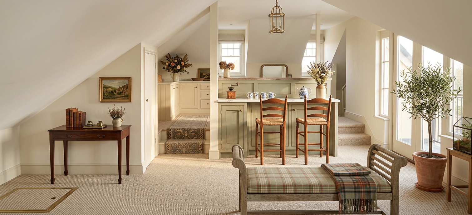 English Country Home Gym Studio