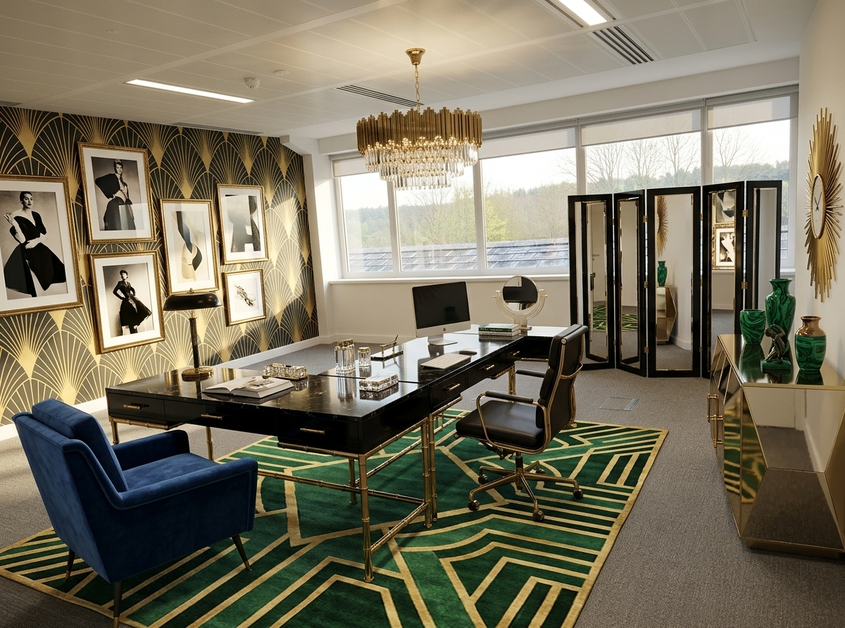 Hollywood Regency Interior Design