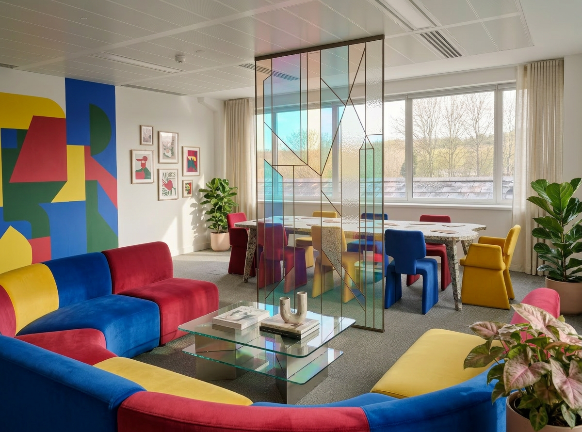 Abstract Art Interior Design