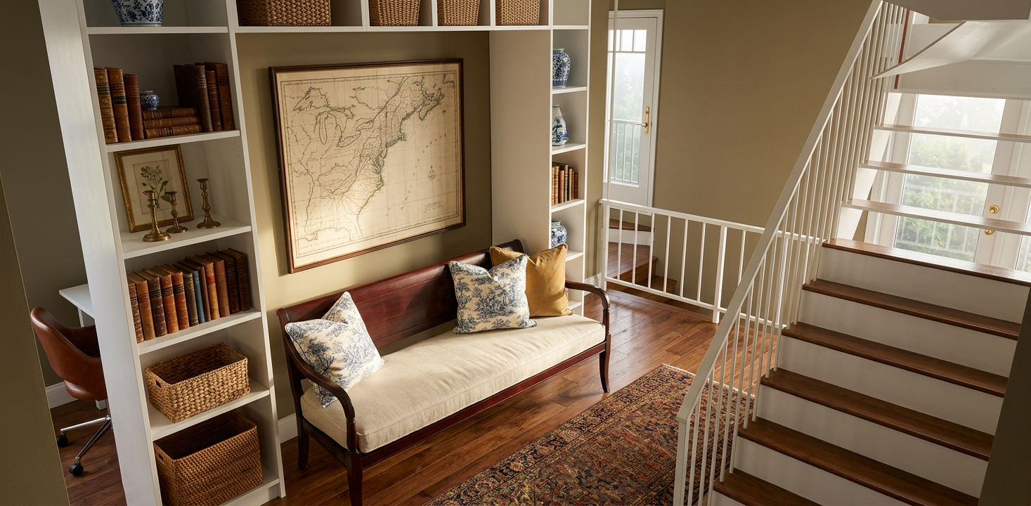 Modern Colonial Alcove