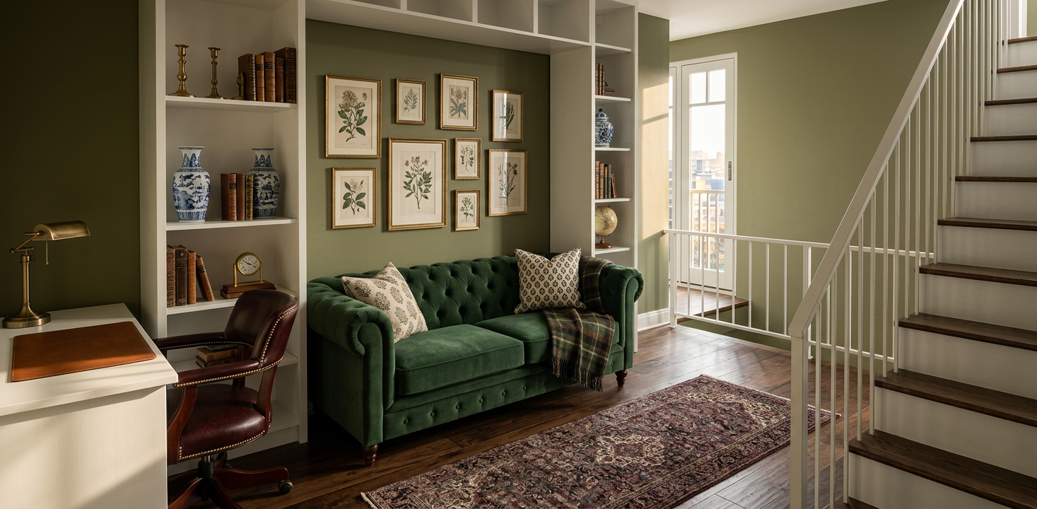 Modern Colonial Alcove