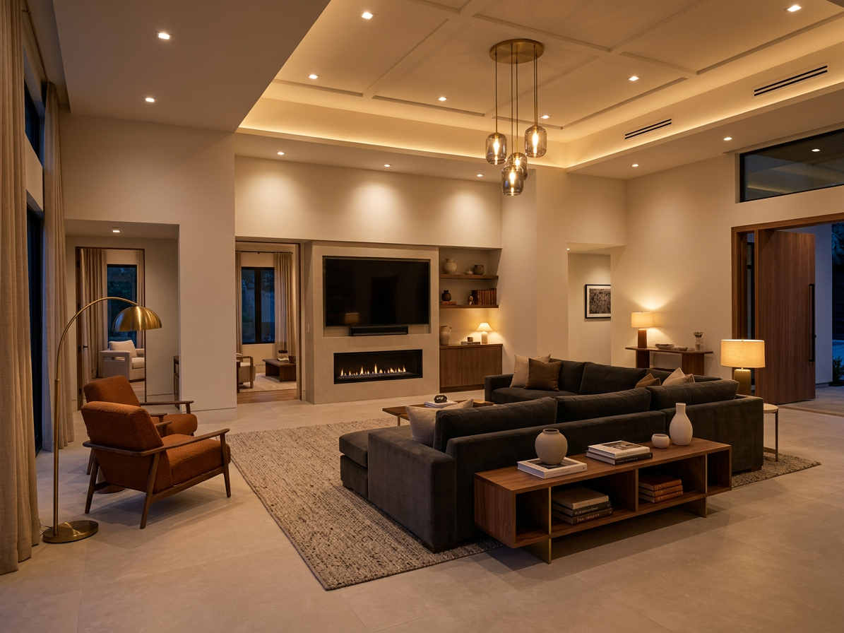 Modern Family Room