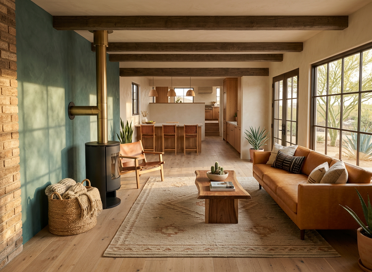 Desert Modern Sitting Room