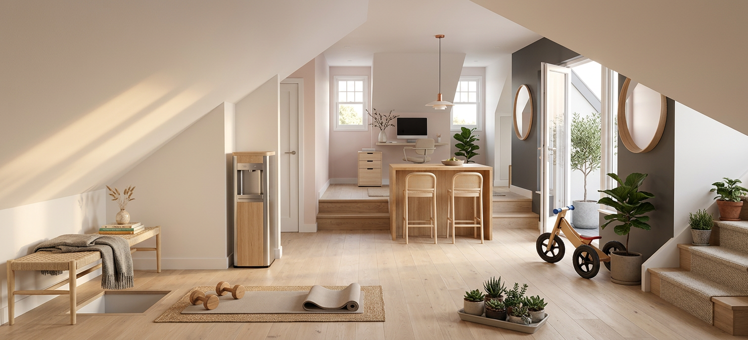 Scandinavian Home Gym Studio