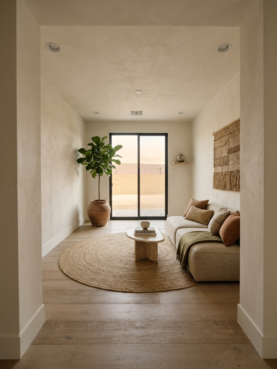 Earthy Minimalism Interior Design