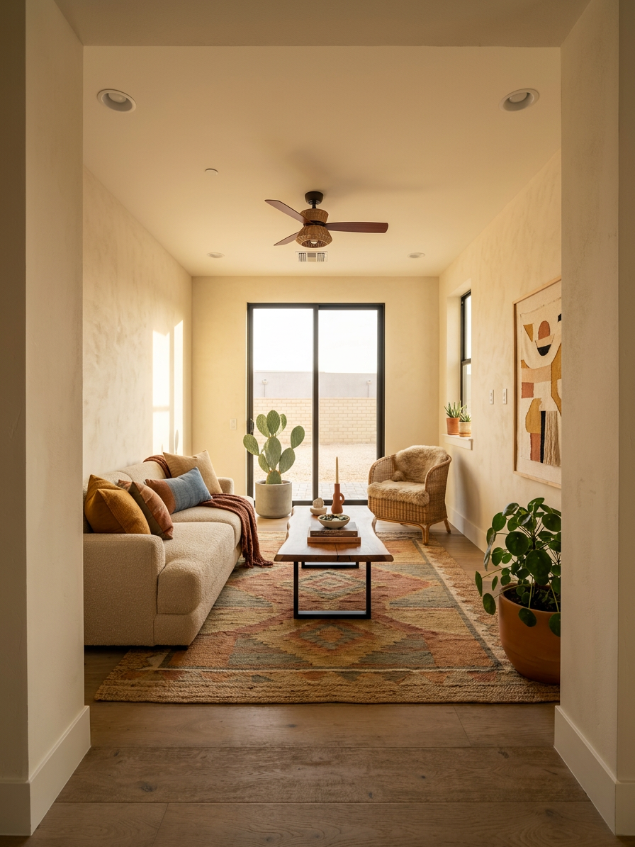 Desert Modern Sitting Room