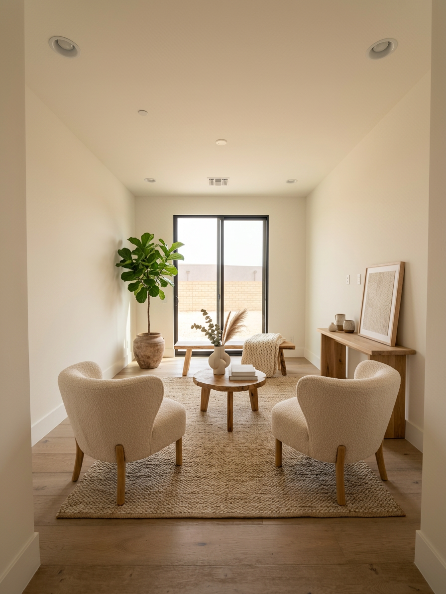 Organic Modern Sitting Room