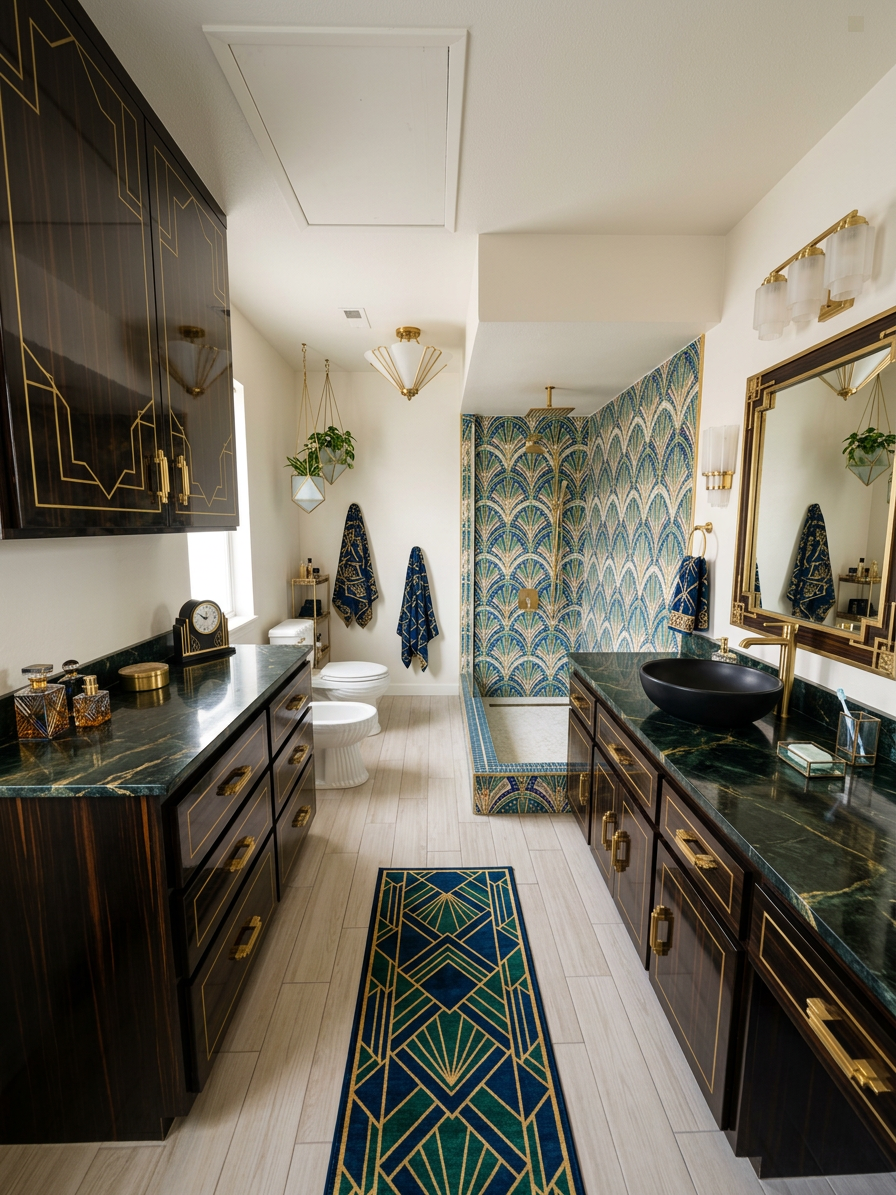 Art Deco Bathroom