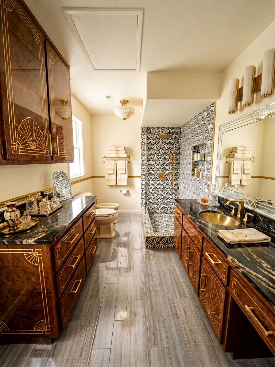 Art Deco Bathroom