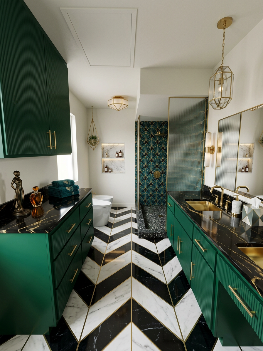 Art Deco Bathroom