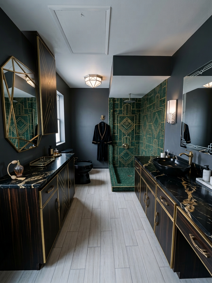 Art Deco Bathroom