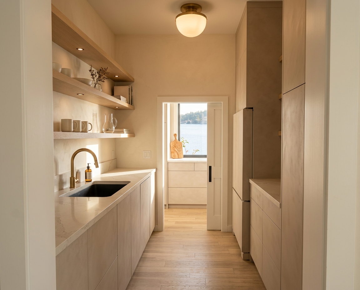 Minimalist Butler S Pantry