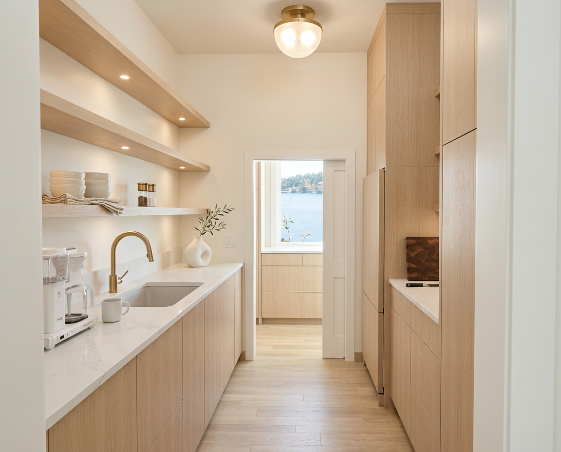 Minimalist Butler S Pantry