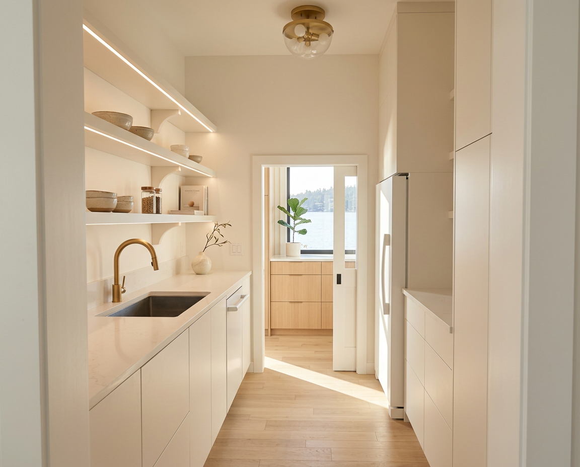 Minimalist Butler S Pantry