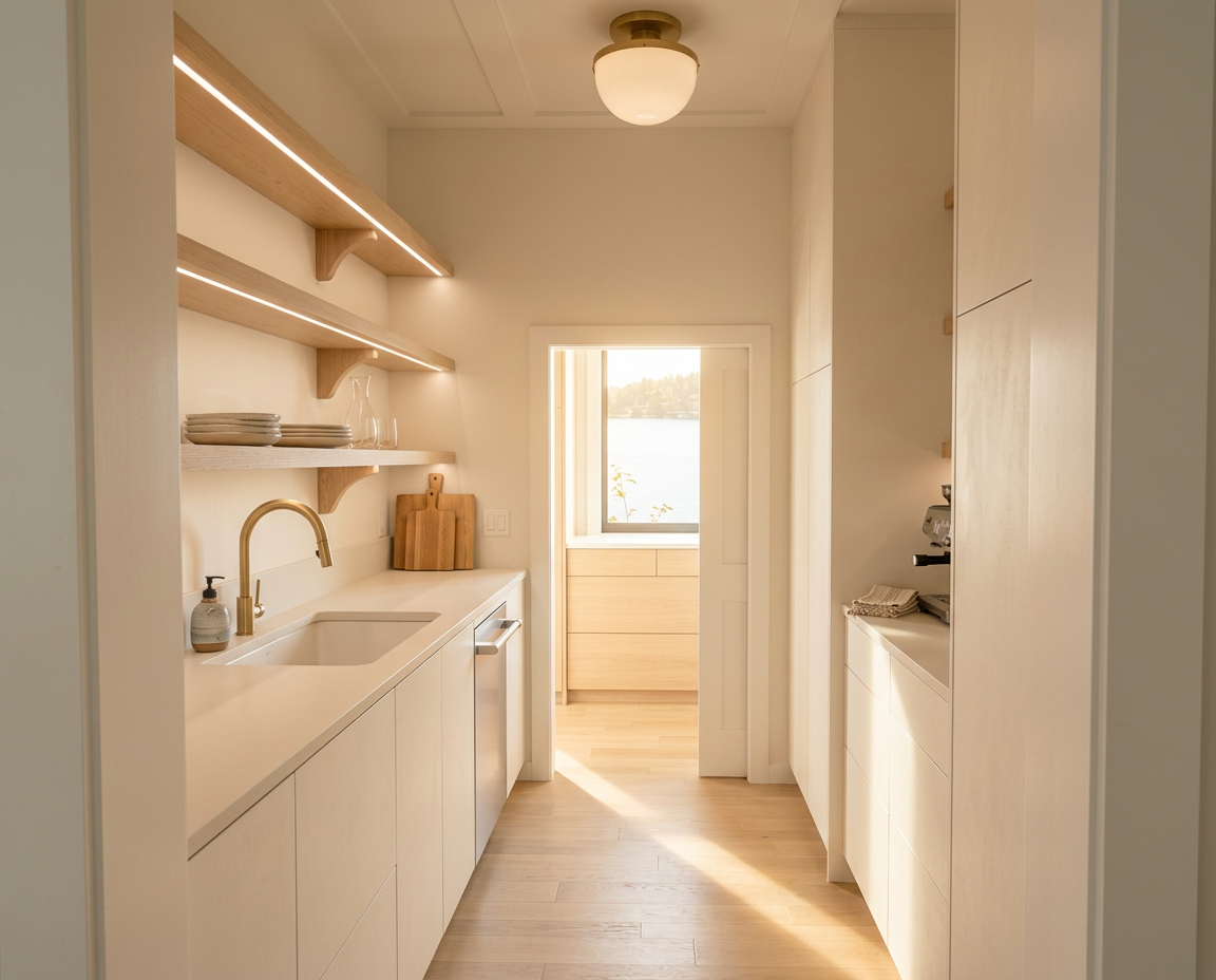 Minimalist Butler S Pantry