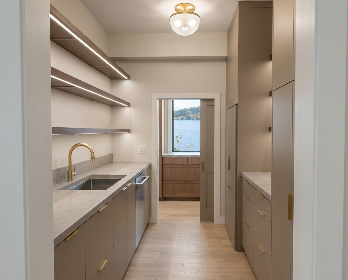 Minimalist Butler S Pantry