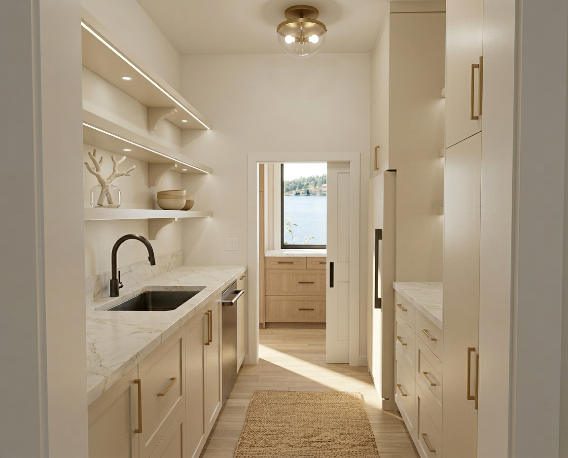 Minimalist Butler S Pantry