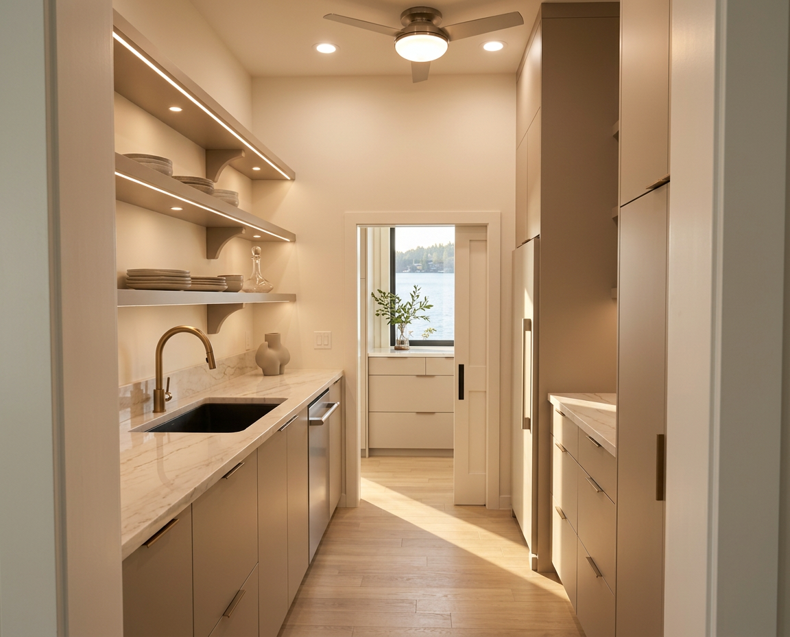 Minimalist Butler S Pantry