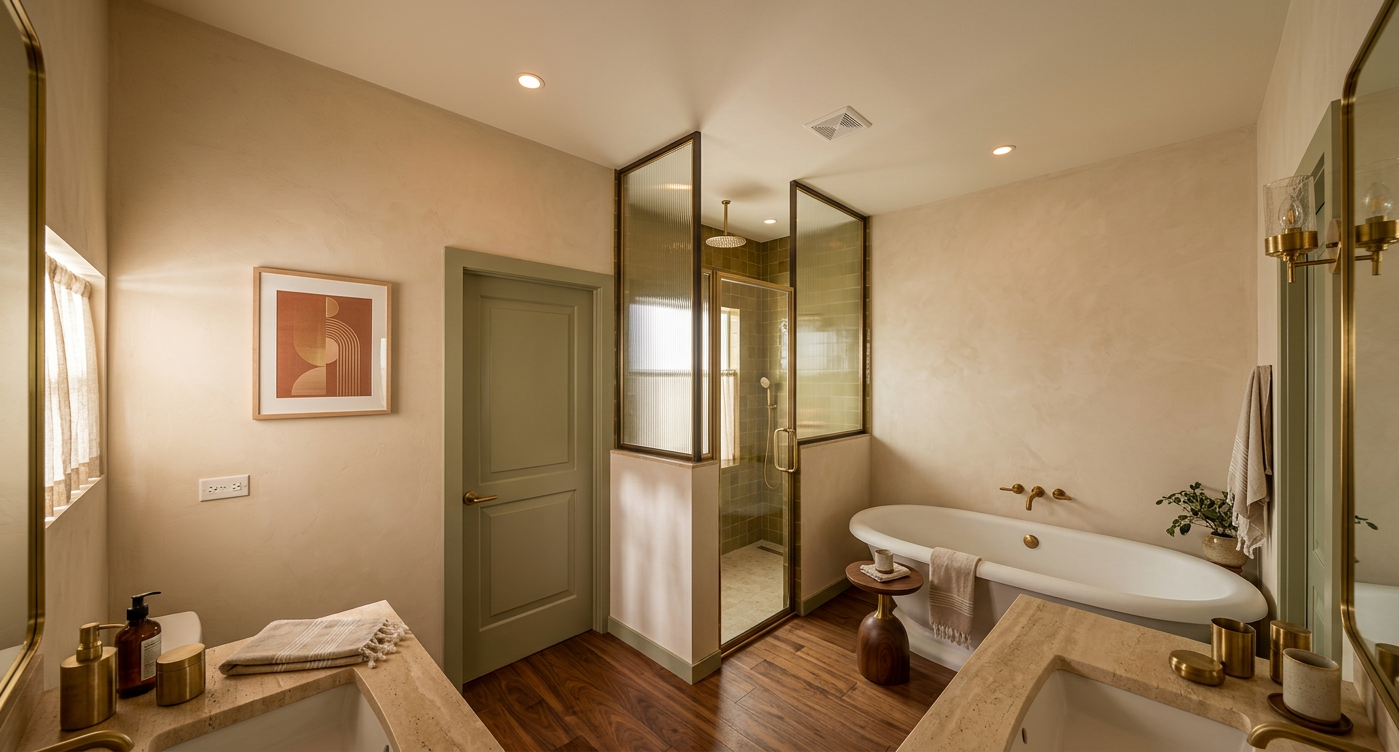 Mid Century Modern Bathroom