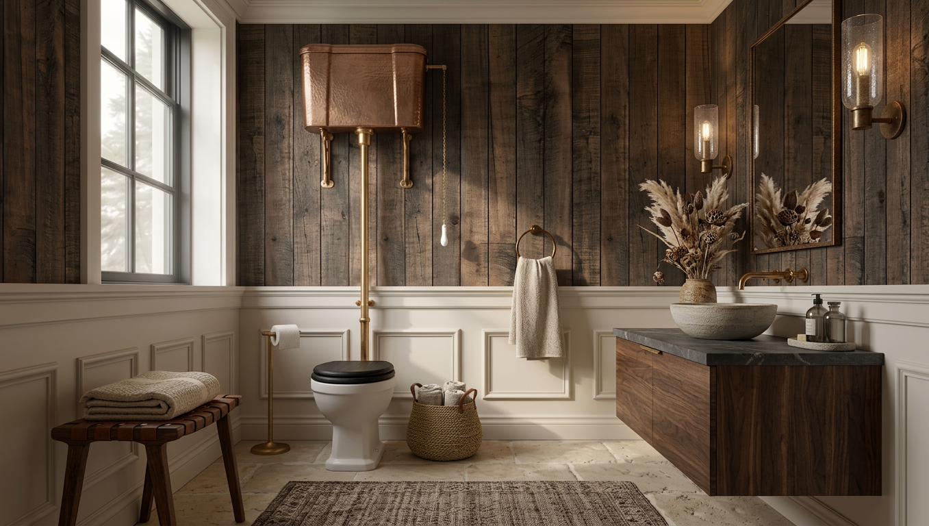 Contemporary Rustic Bathroom