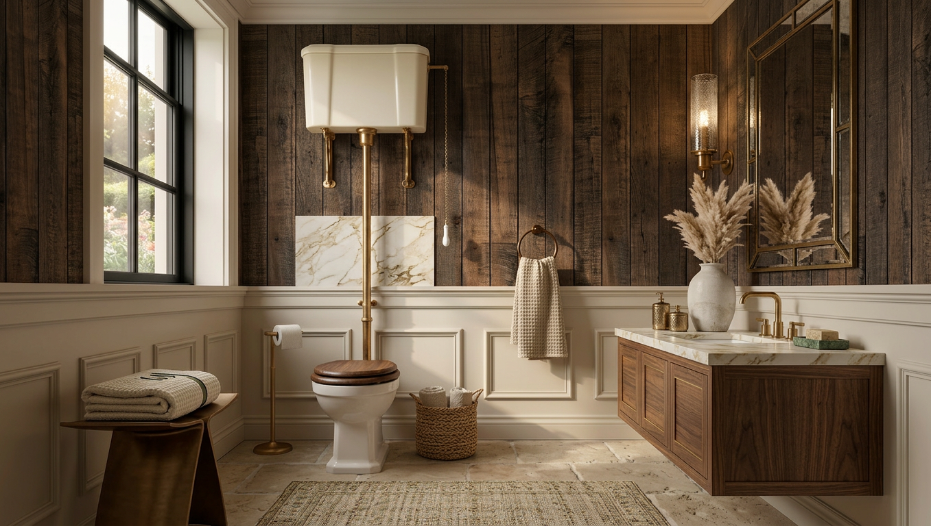 Contemporary Rustic Bathroom