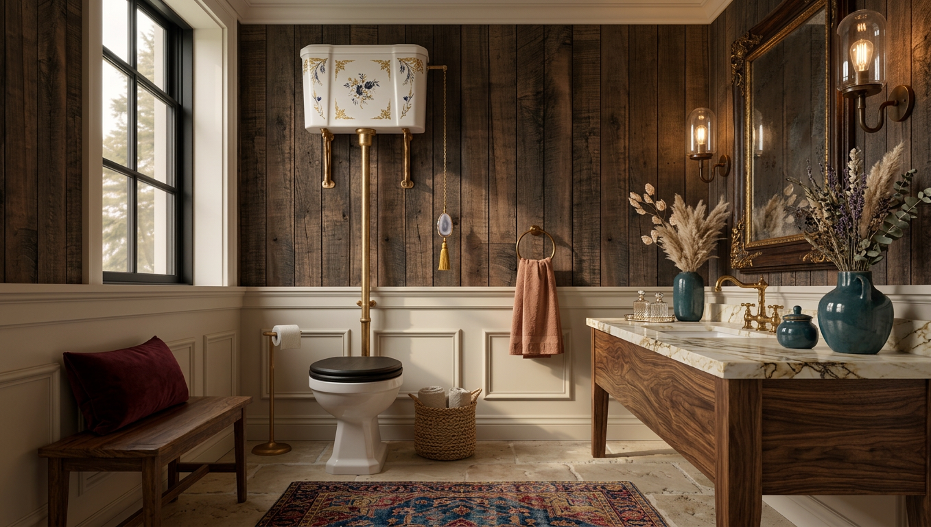 Contemporary Rustic Bathroom