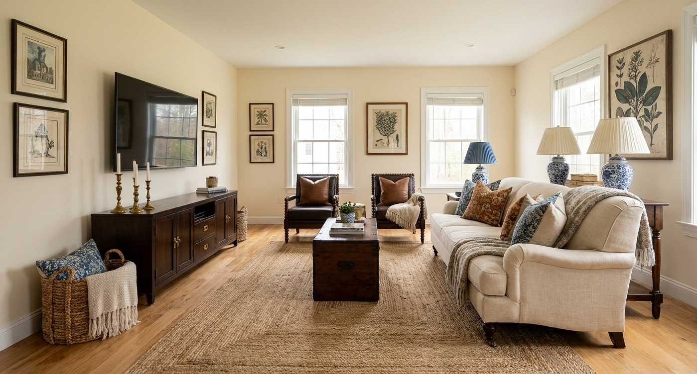 Modern Colonial Interior Design