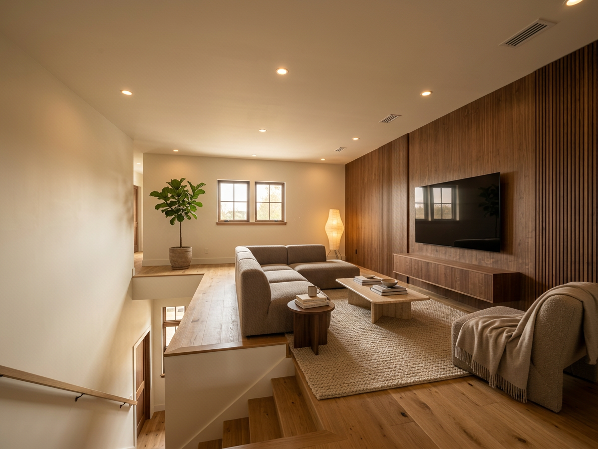 Int Warm Minimalism Interior Design