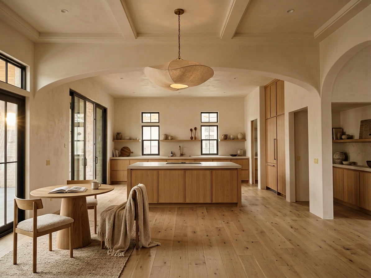 Int Warm Minimalism Interior Design