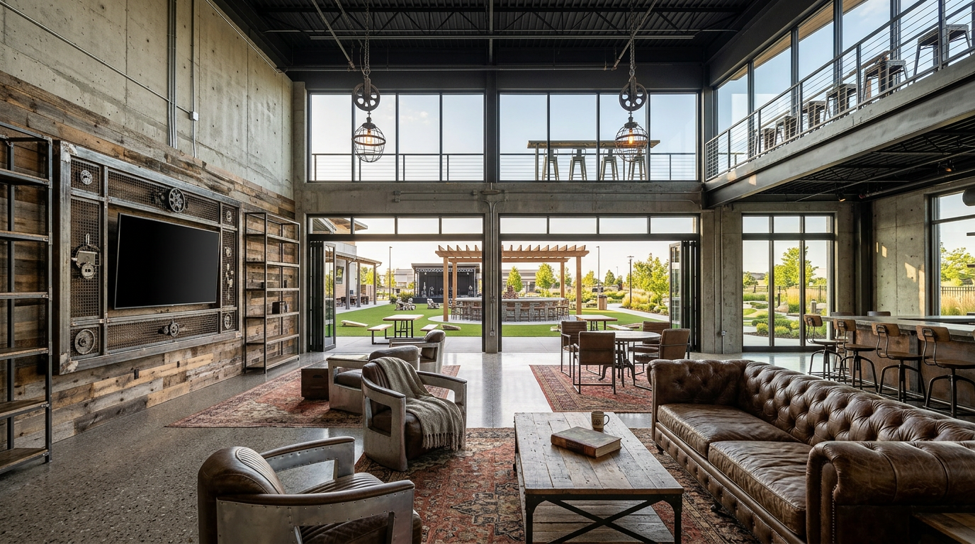 Int Industrial Interior Design