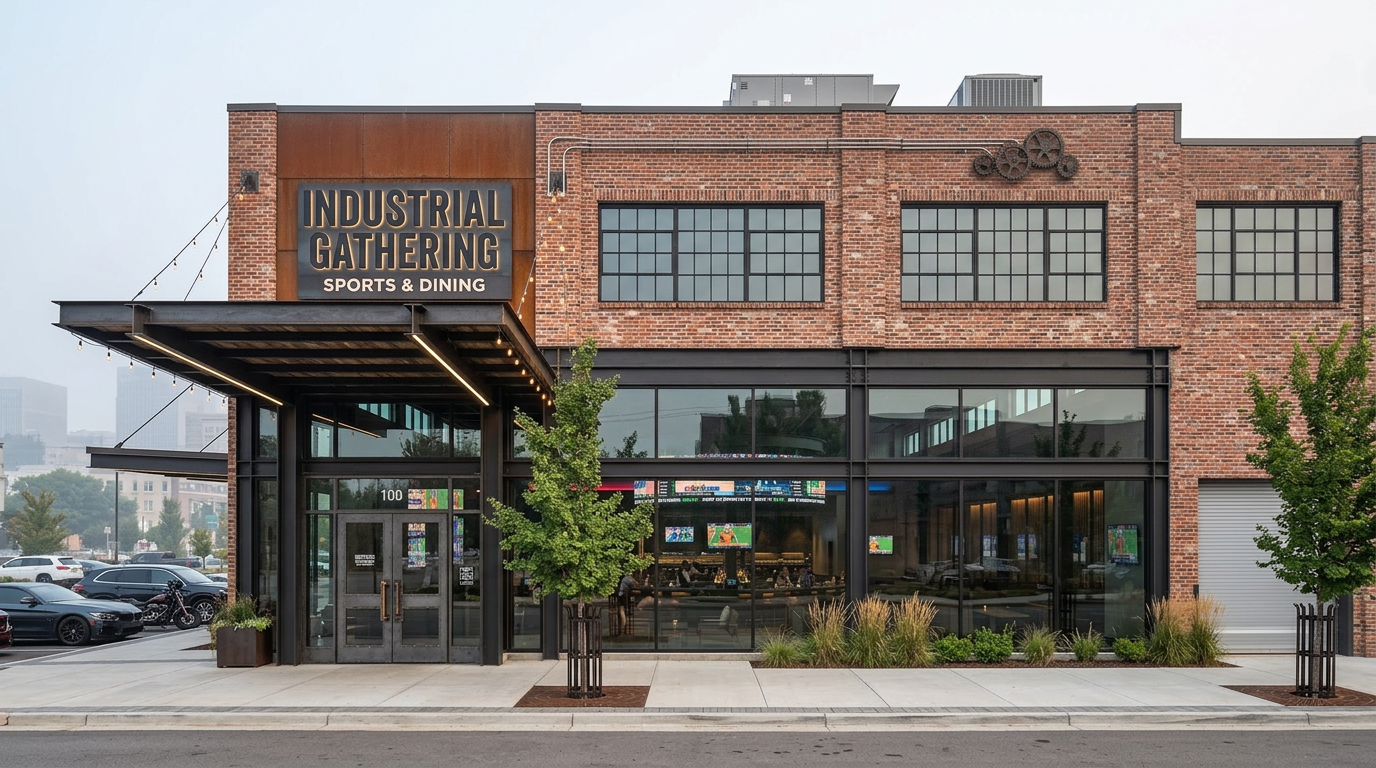 Cm Industrial Chic Commercial Design