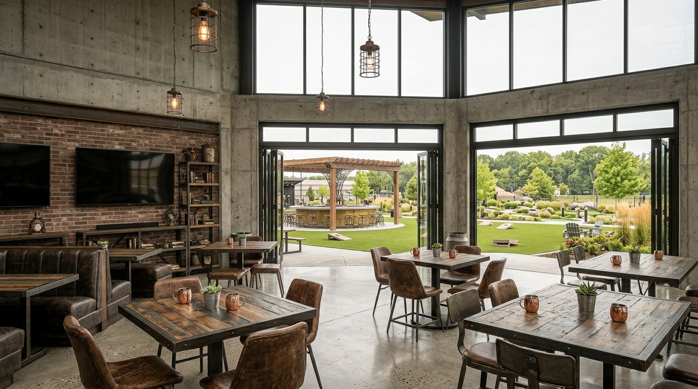 Int Industrial Interior Design