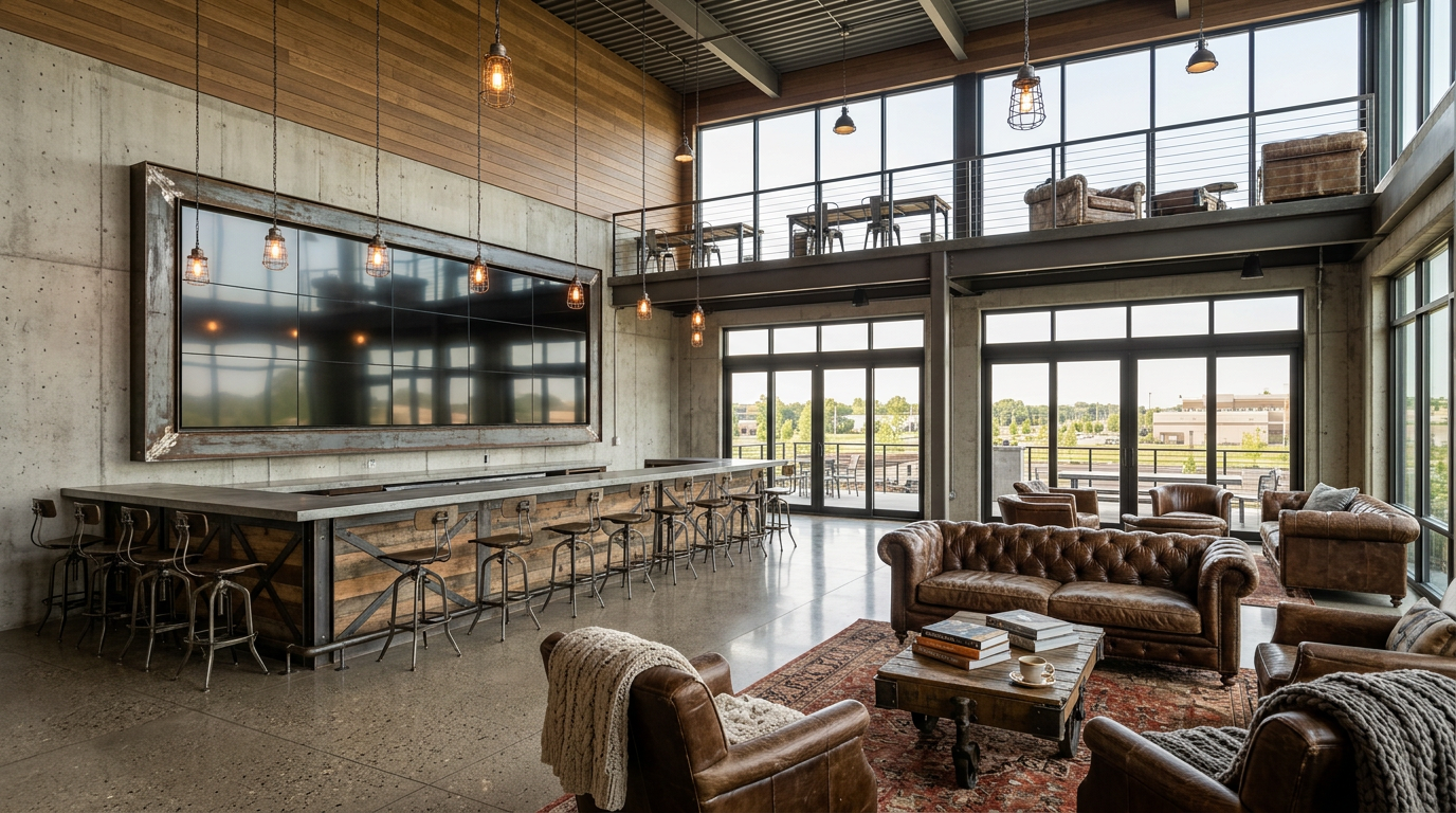 Int Industrial Interior Design