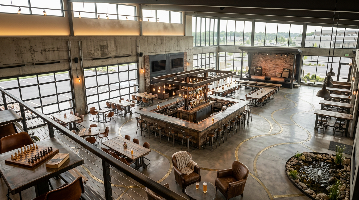 Int Industrial Interior Design