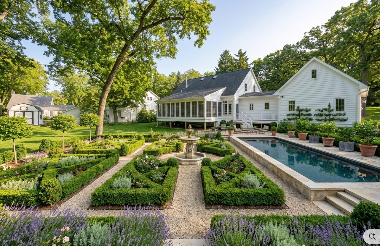 French Formal Garden Design