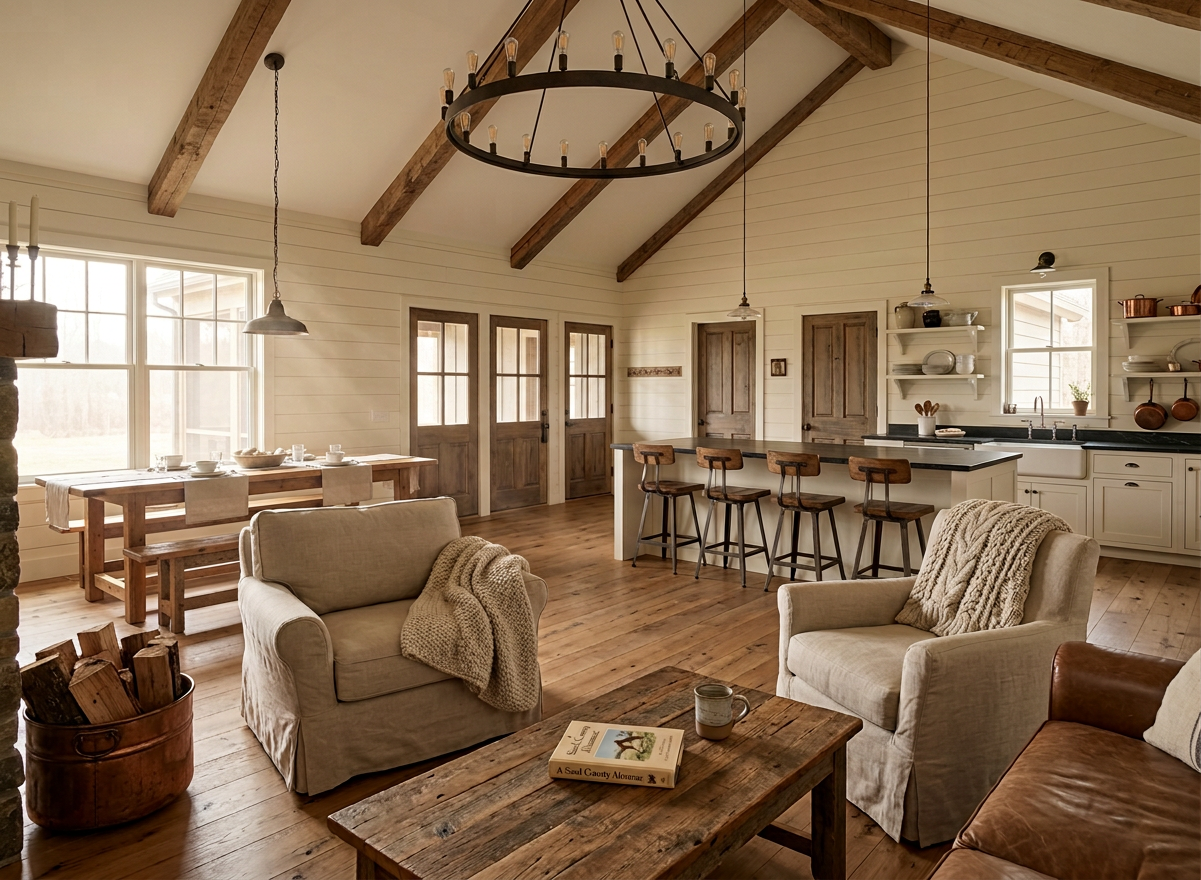 Int Farmhouse Interior Design
