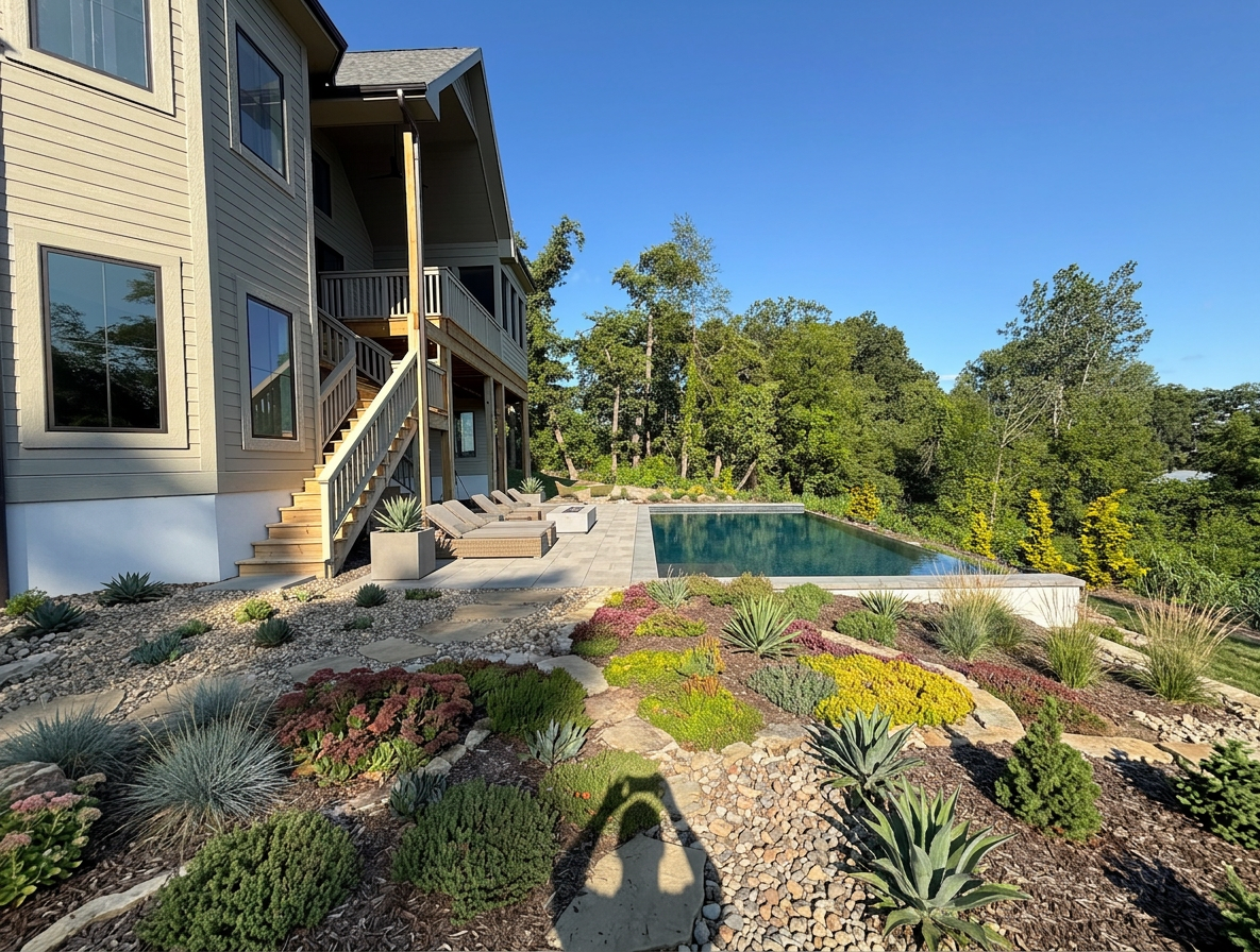 Ls Low Maintenance Landscape Design