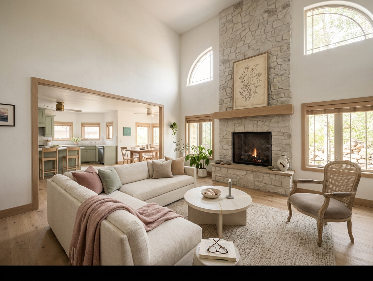 Int Romantic Minimal Interior Design