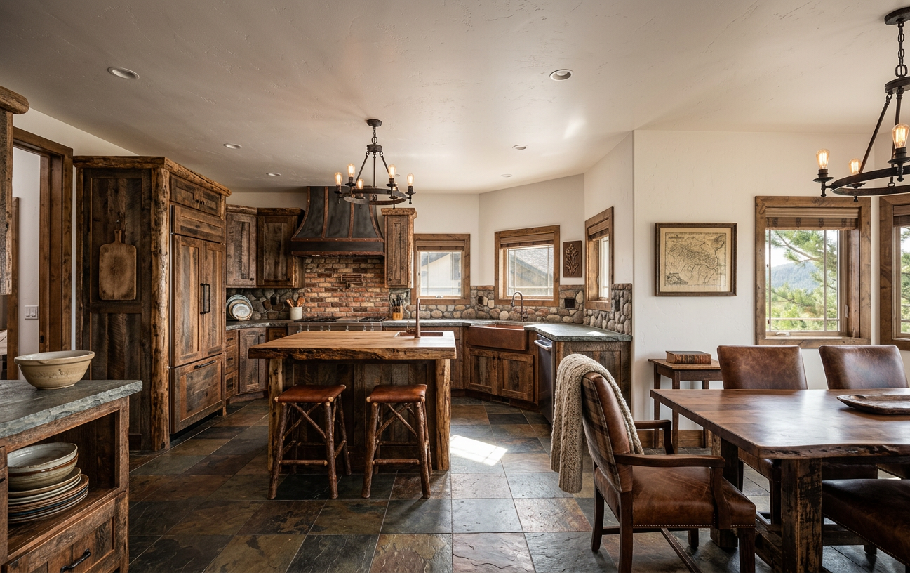 Int Rustic Interior Design