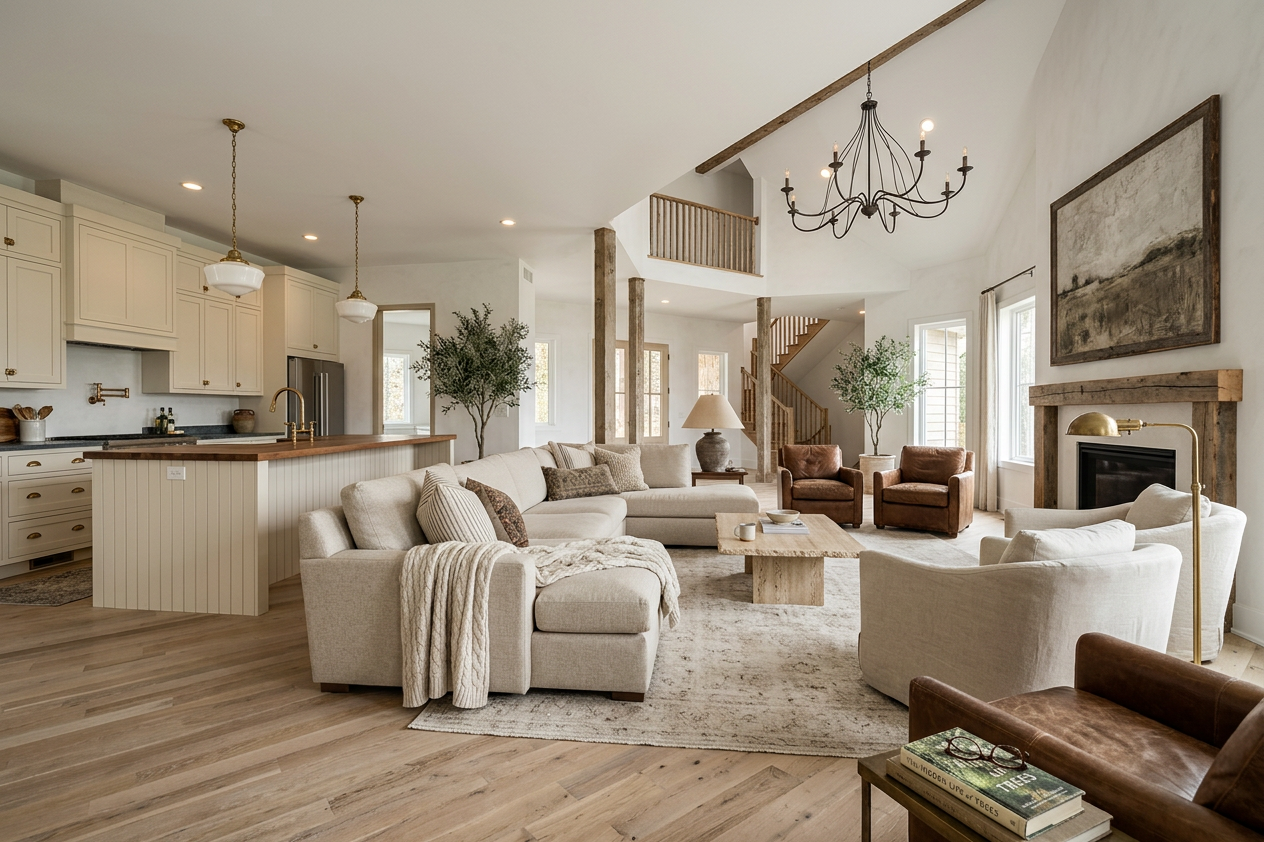 Int Farmhouse Interior Design