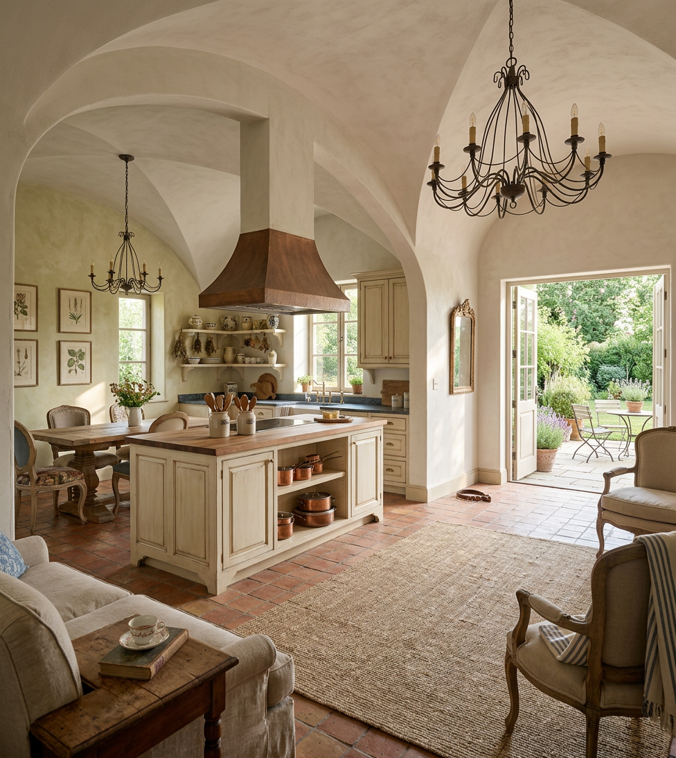 Int French Country Interior Design