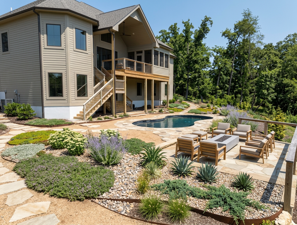 Ls Low Maintenance Landscape Design