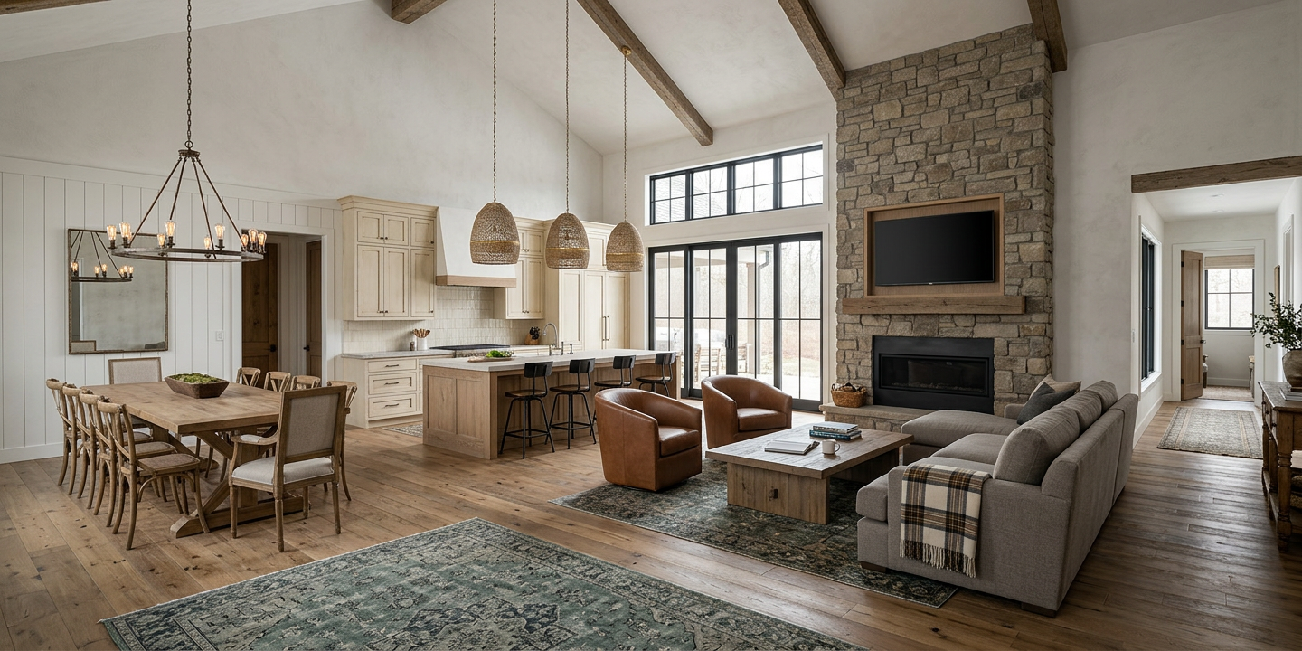 Int Farmhouse Interior Design
