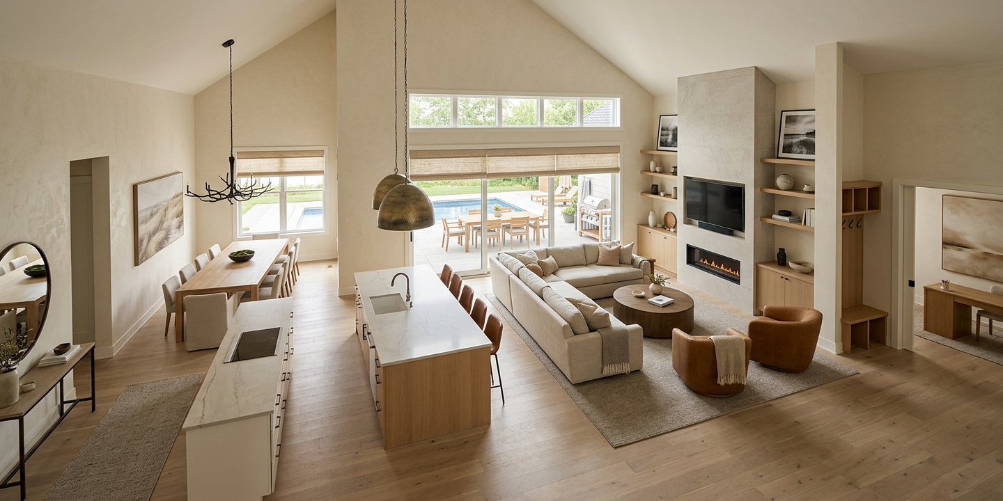 Int Warm Minimalism Interior Design