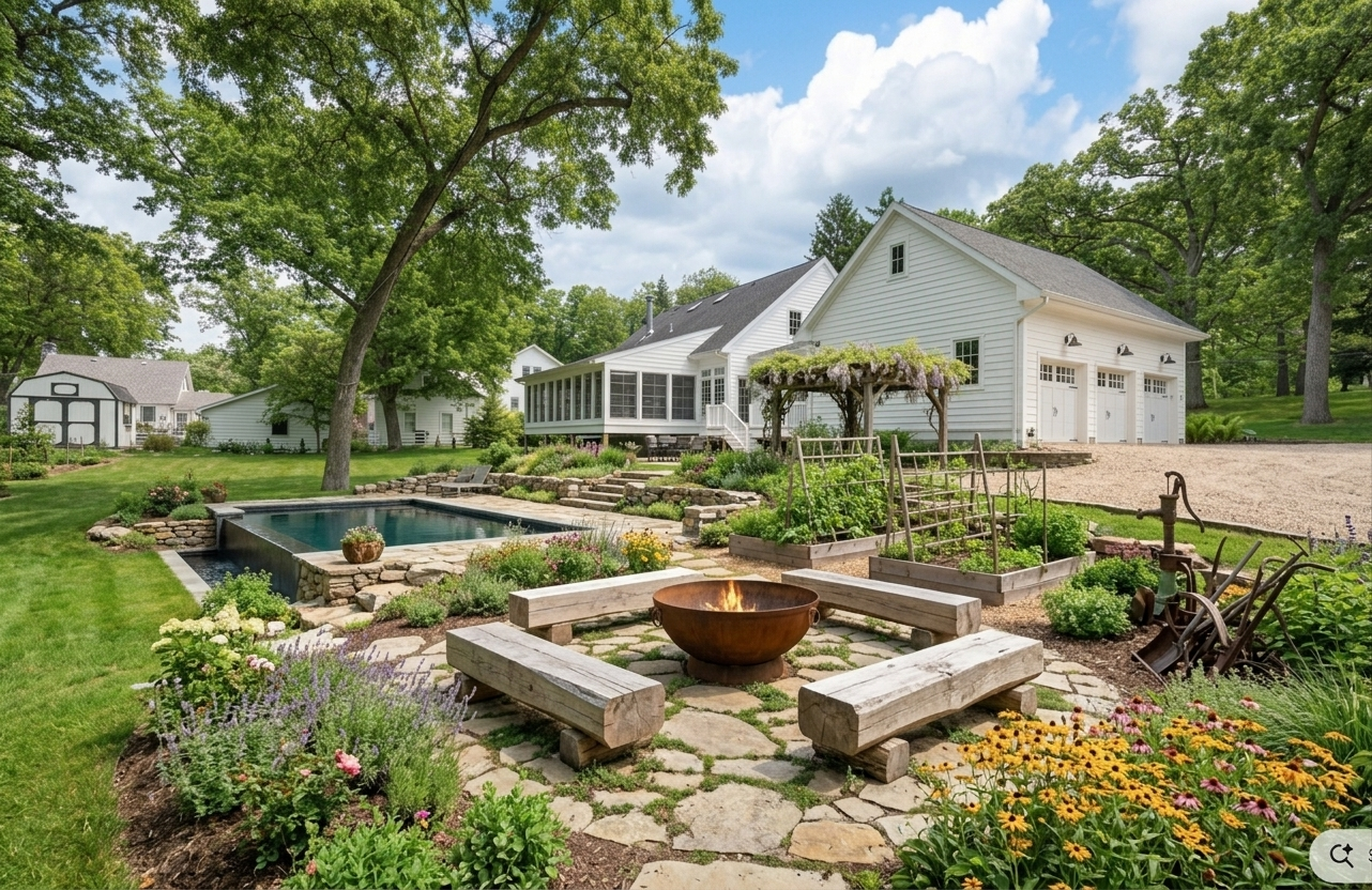 Farmstead Garden Design